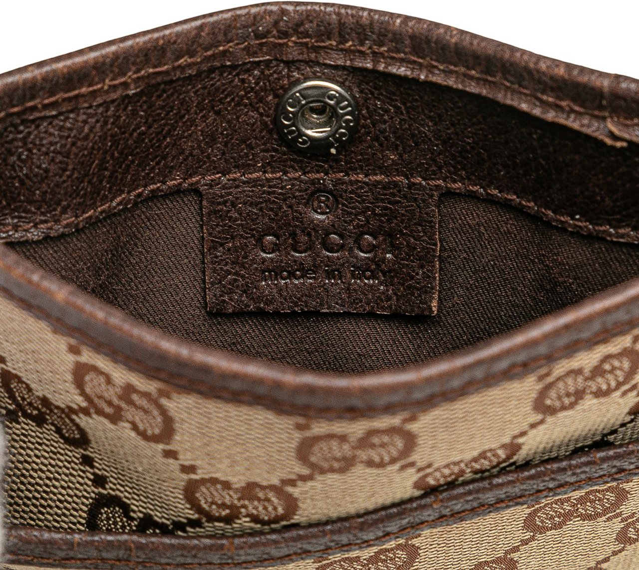 Gucci GG Canvas Web Crossbody Bruin