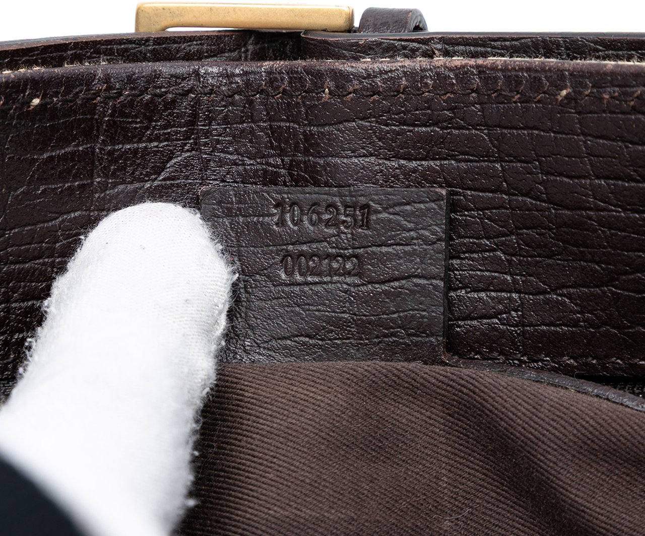 Gucci GG Canvas Tote Bruin