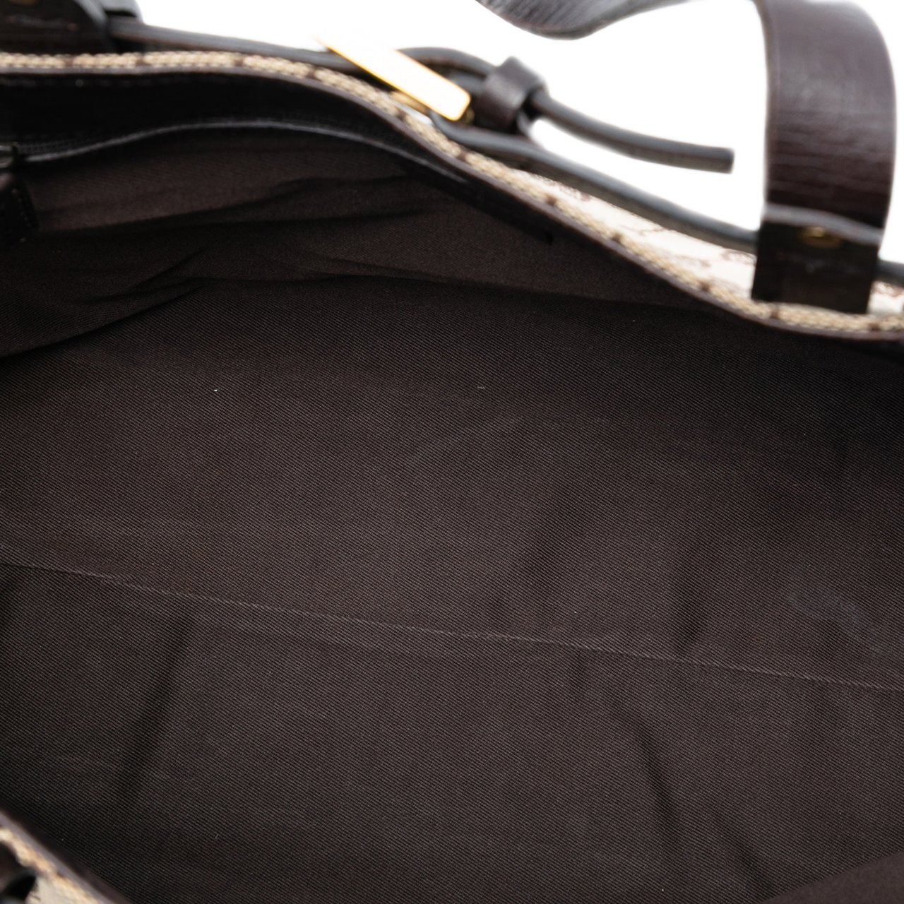 Gucci GG Canvas Tote Bruin