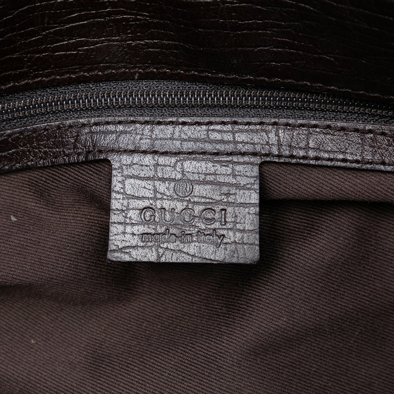 Gucci GG Canvas Tote Bruin