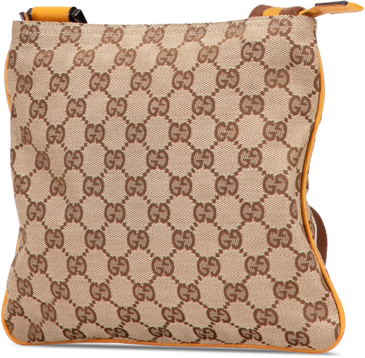 Gucci GG Canvas Web Crossbody Bruin