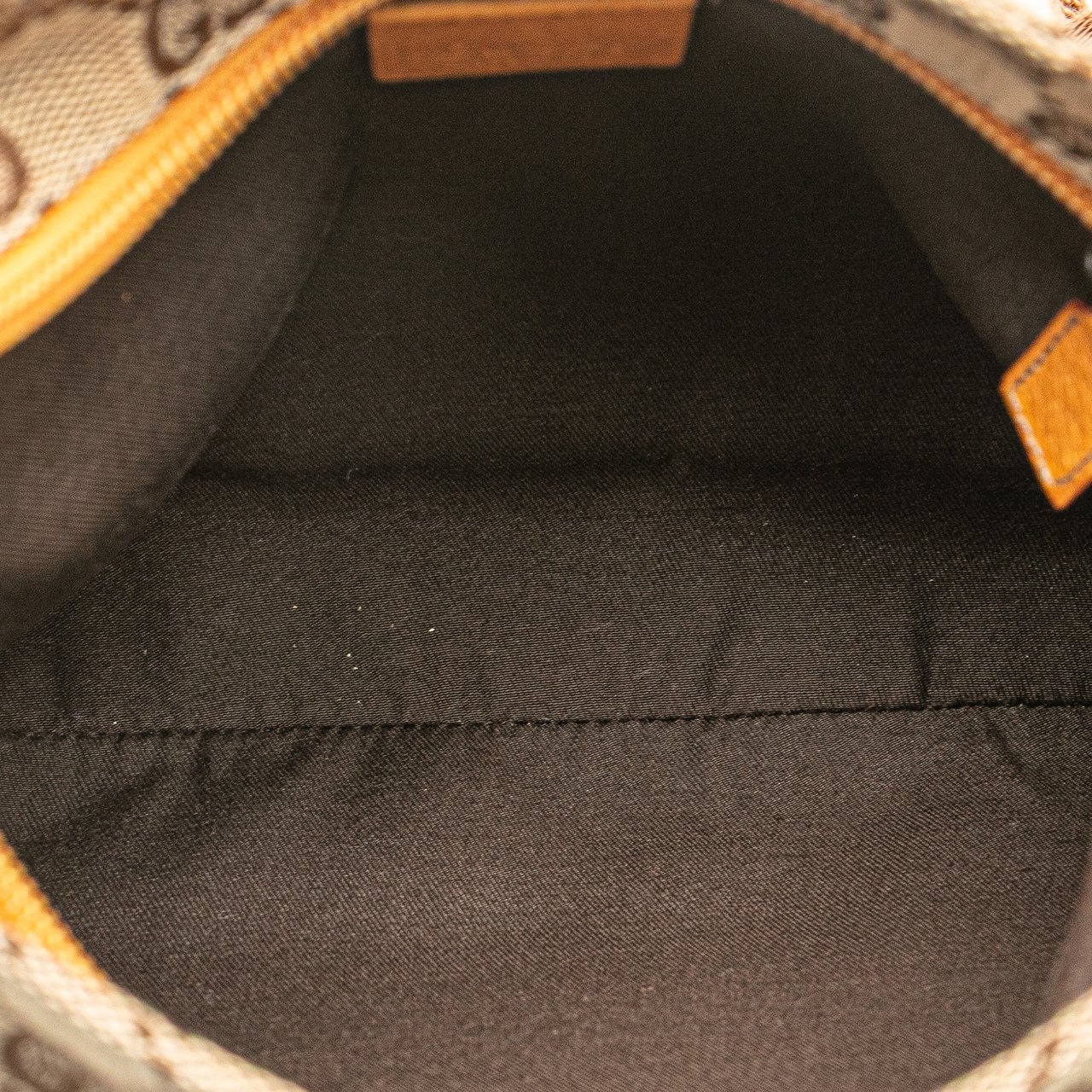 Gucci GG Canvas Web Crossbody Bruin