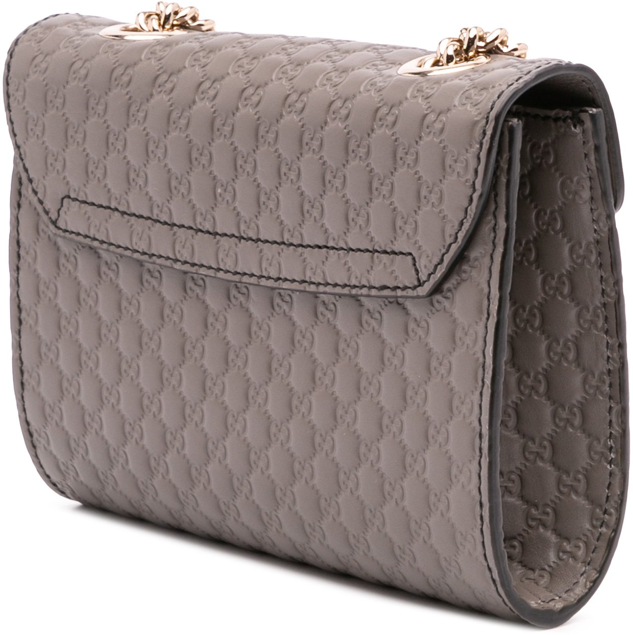 Gucci Mini Microguccissima Emily Crossbody Grijs