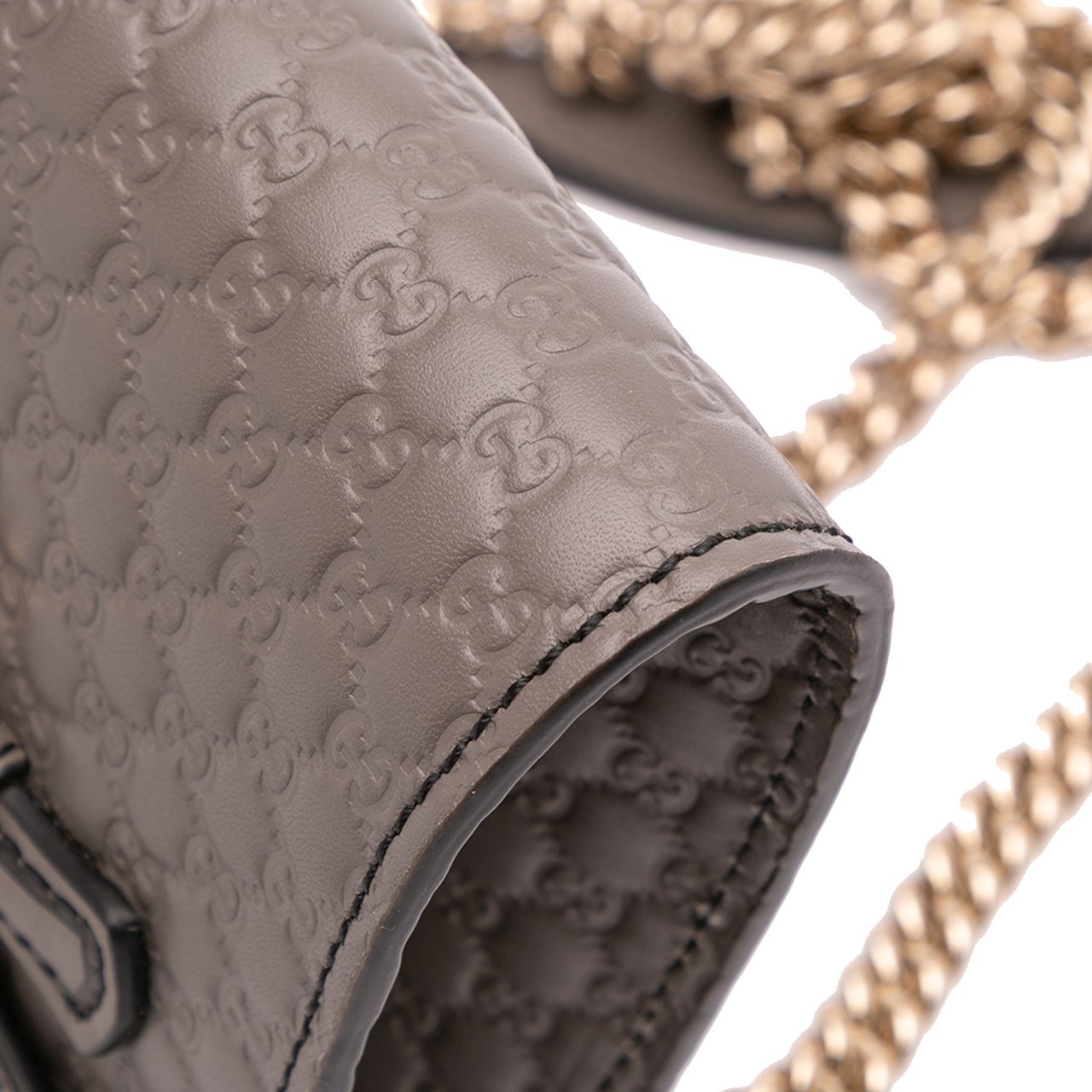 Gucci Mini Microguccissima Emily Crossbody Grijs