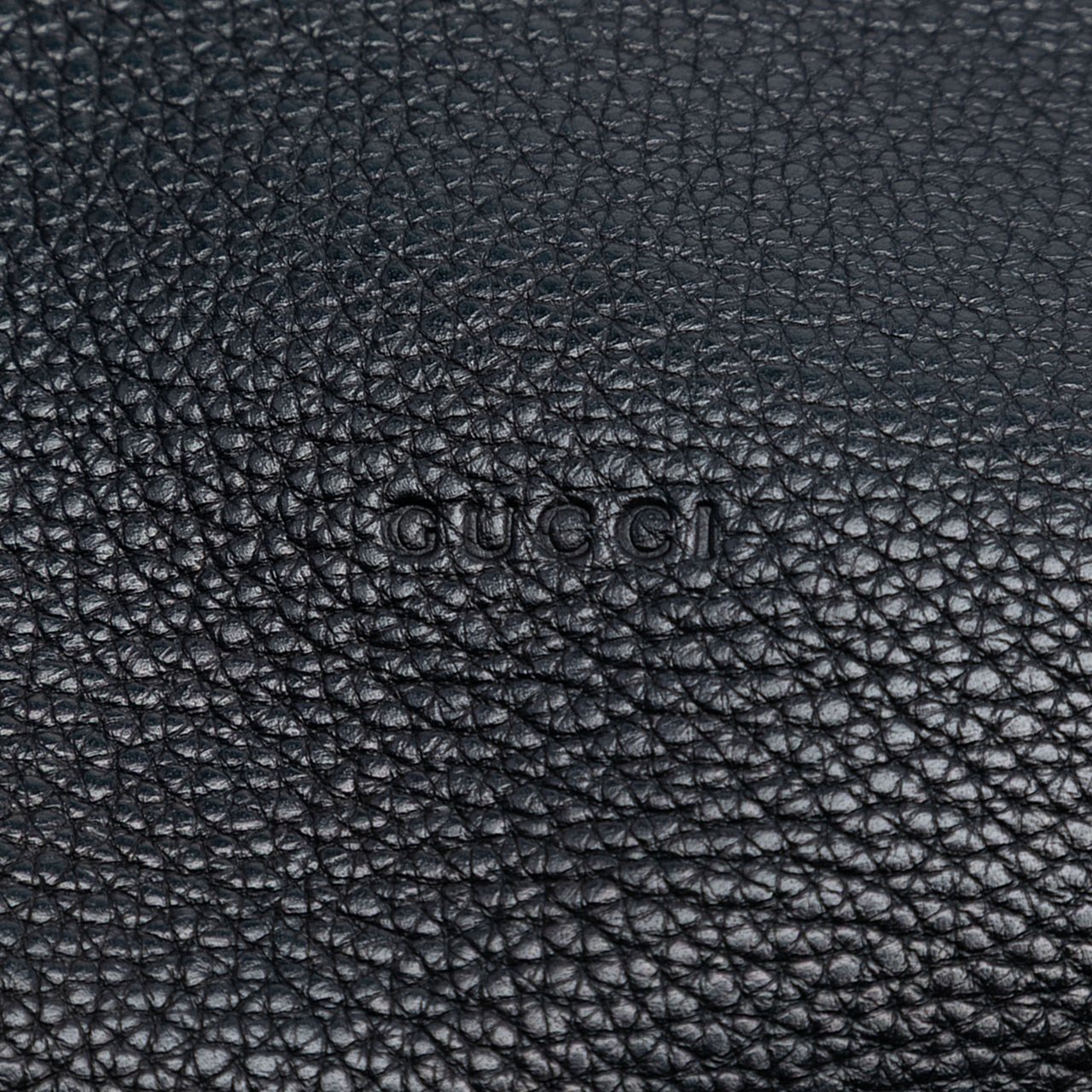 Gucci Medium Calfskin Bamboo Daily Shopper Satchel Zwart