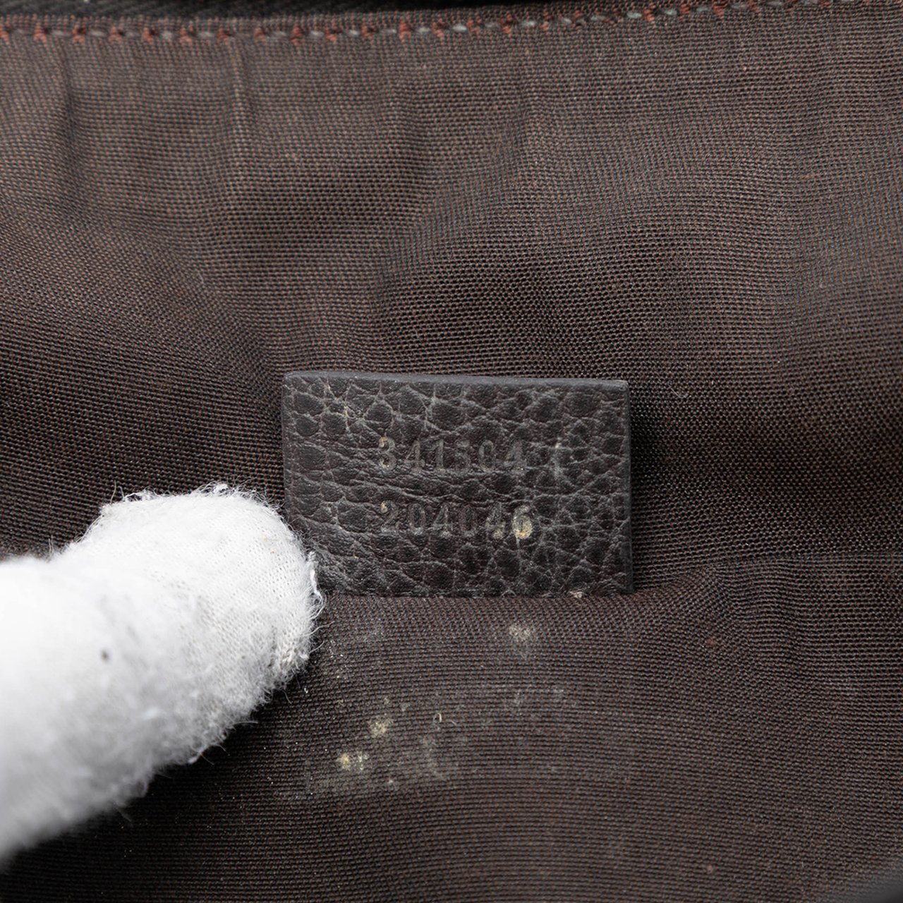 Gucci Mini GG Canvas Dome Satchel Bruin