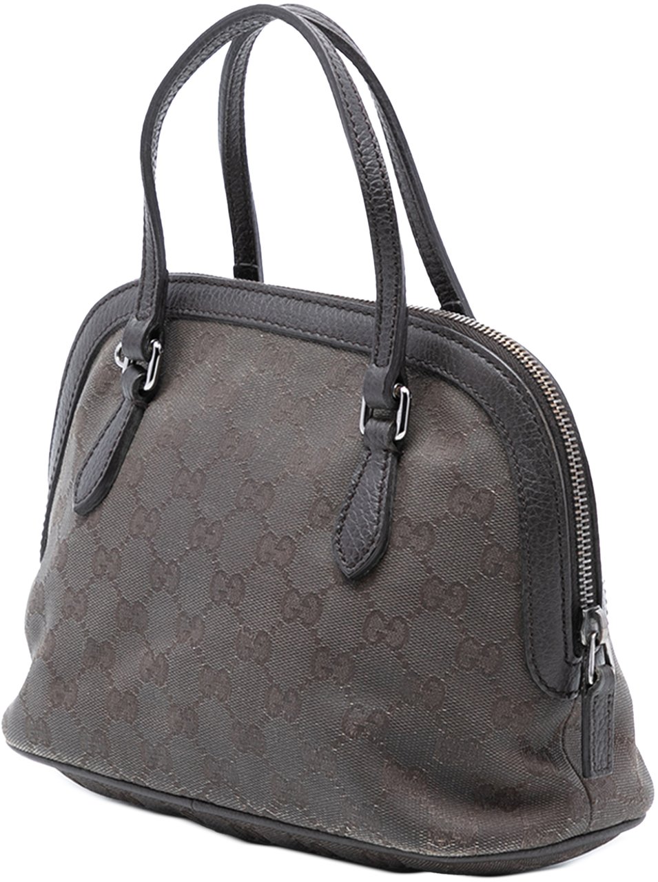 Gucci Mini GG Canvas Dome Satchel Bruin