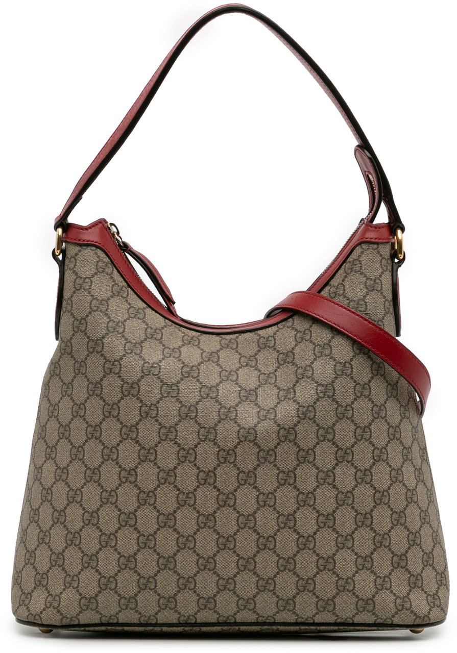 Gucci GG Supreme Linea A Satchel Bruin