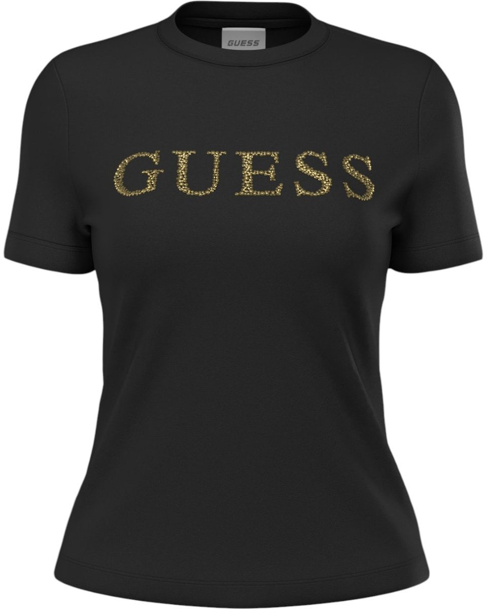 Guess Dames T-shirt Zwart