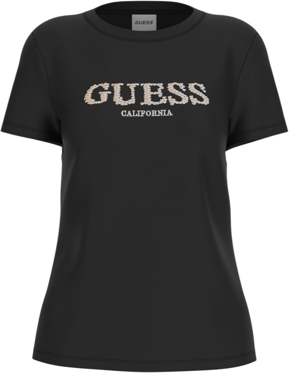 Guess Dames T-shirt Zwart