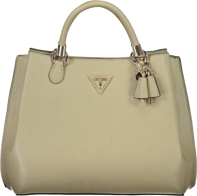 Guess Guess Jeans Verde Poliuretano Women's Handbag Zwart