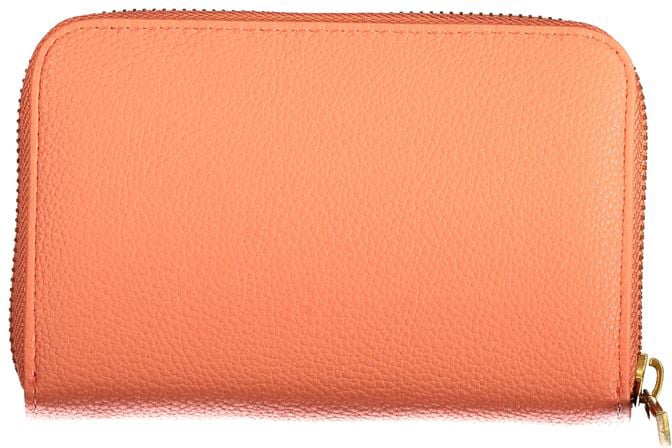 Guess Jeans Arancione Polyurethane Women Wallet Oranje