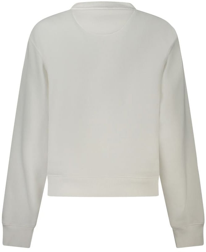 Guess Jeans White Cotton Women Sweater Wit