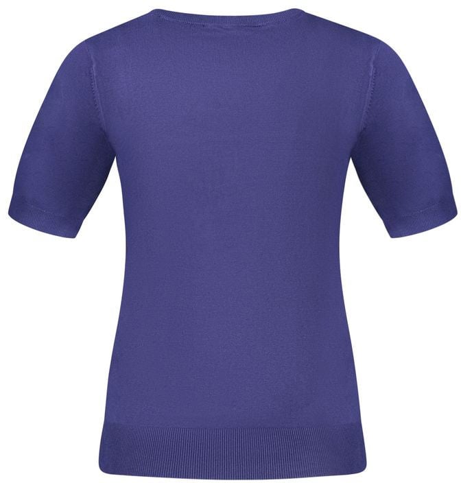 Guess Jeans Blu Viscosa Woman Sweater Blauw