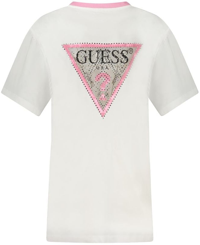 Guess Guess Jeans White Cotton Women T-Shirt Wit