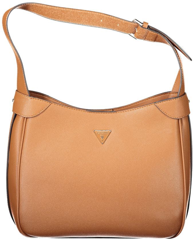 Guess Guess Jeans Marrone Poliuretano Women Handbag Bruin