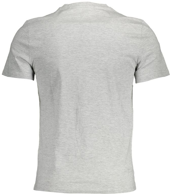 Guess Guess Jeans Grigio Cotton Mens T-Shirt Grijs