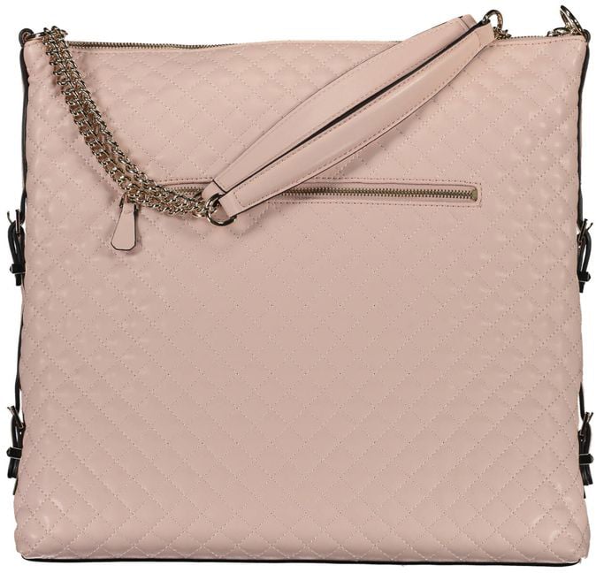 Guess Jeans Rosa Polyurethane Women Handbag Roze