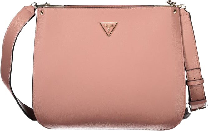 Guess Guess Jeans Rosa Poliuretano Women Handbag Zwart