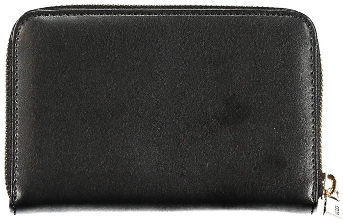 Guess Jeans Nero Poliuretano Women Wallet Zwart