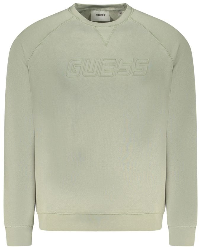 Guess Guess Jeans Verde Cotton Men's Sweatshirt Groen
