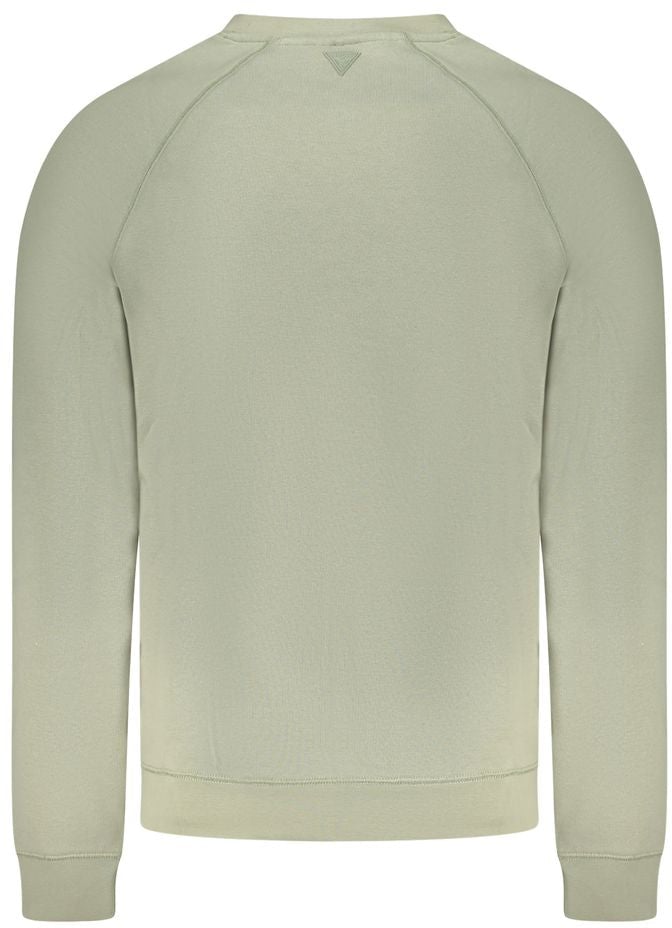 Guess Guess Jeans Verde Cotton Men's Sweatshirt Groen