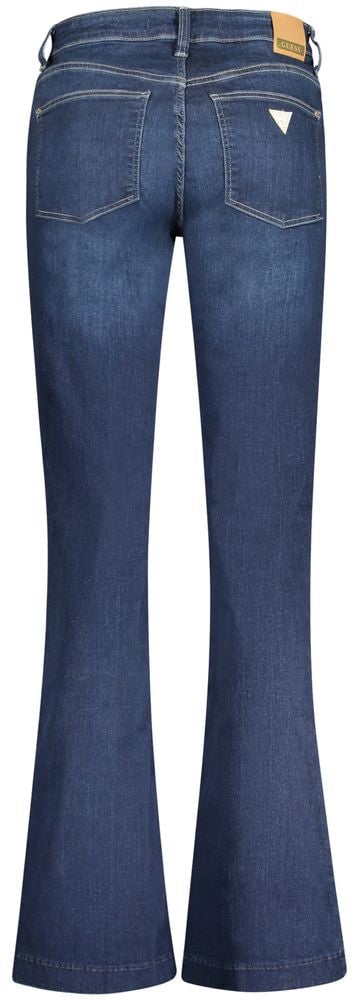 Guess Jeans Blu Recycled Cotton Women Jeans Blauw