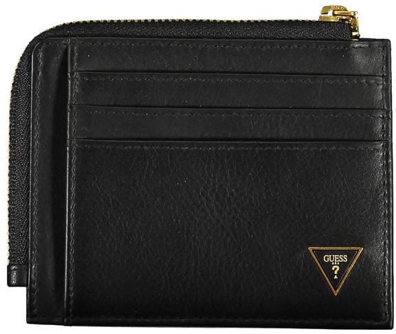 Guess Jeans Nero Leather Men Wallet Zwart