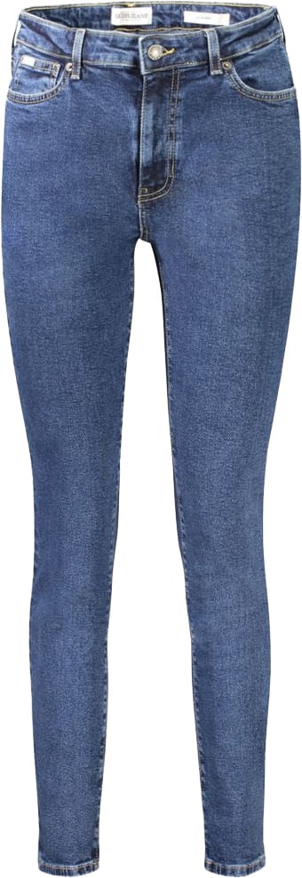 Guess Jeans Blu Cotton Women's Skinny Jean Blauw
