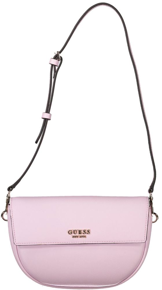 Guess Guess Jeans Rosa Poliuretano Women Handbag Blauw