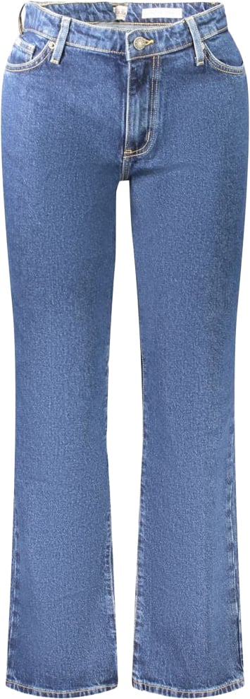 Guess Jeans Blu Cotton Women Jeans Blauw