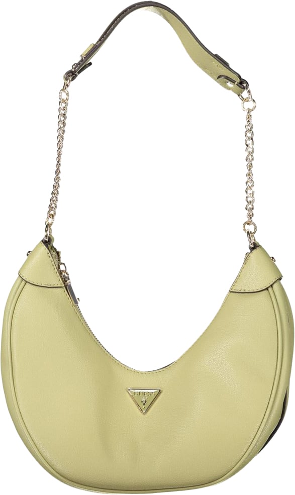 Guess Jeans Verde Polyurethane Women Handbag Zwart
