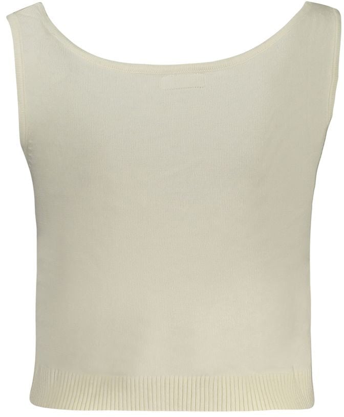 Guess Jeans Bianco Poliestere Women Shirt Wit