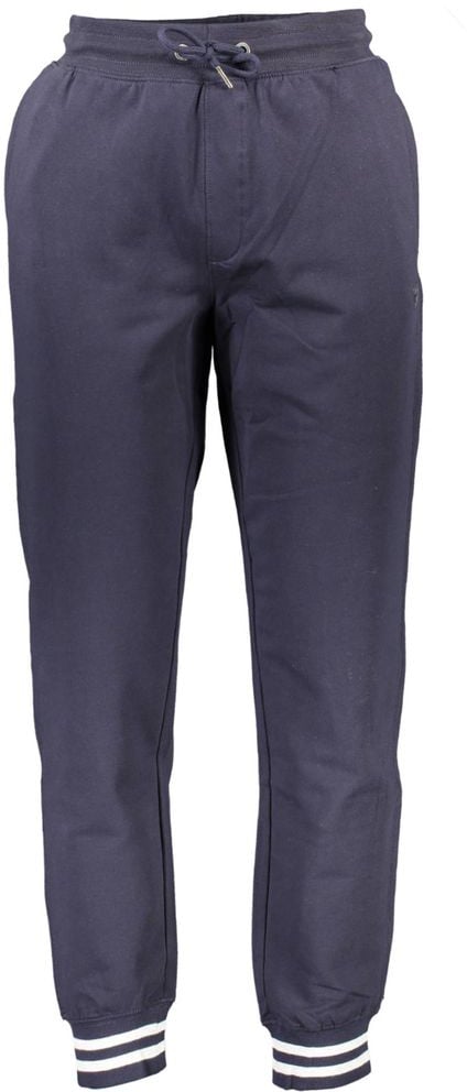 Guess Guess Jeans Blue Organic Cotton Men's Sweatpants Blauw