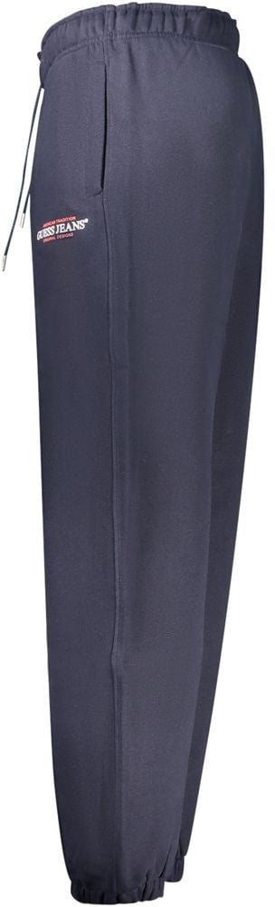 Guess Jeans Blue Cotton Men's Track Pant Blauw