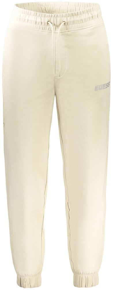 Guess Guess Jeans Beige Cotton Men's Sweatpant Beige