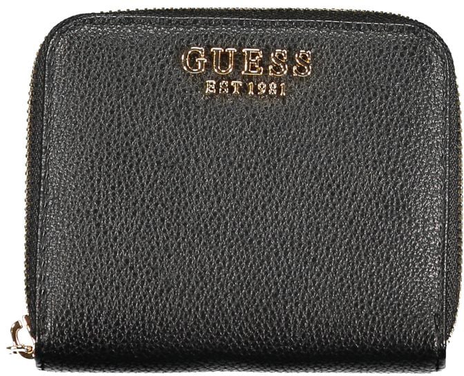 Guess Guess Jeans Nero Poliuretano Women Wallet Zwart