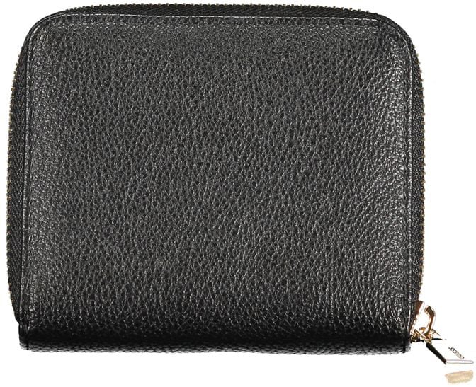 Guess Guess Jeans Nero Poliuretano Women Wallet Zwart