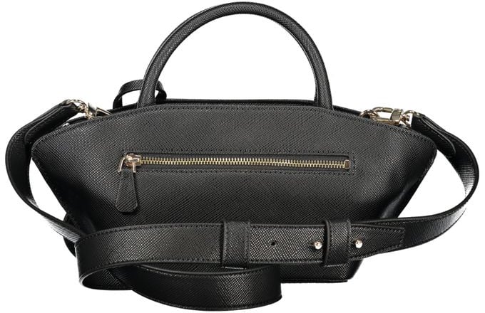 Guess Jeans Marrone Poliuretano Women Handbag Zwart