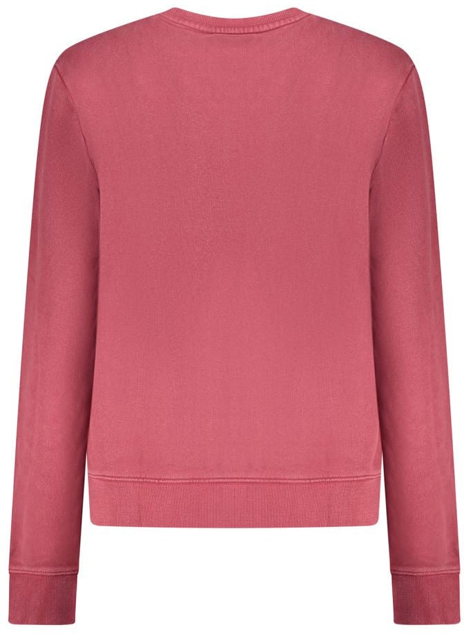 Guess Guess Jeans Red Cotton Women Sweatshirt Rood