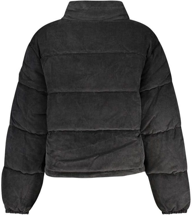 Guess Jeans Nero Polyester Woman Jacket Zwart
