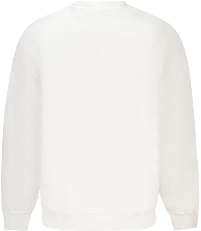Guess Jeans White Cotton Men's Sweater Wit