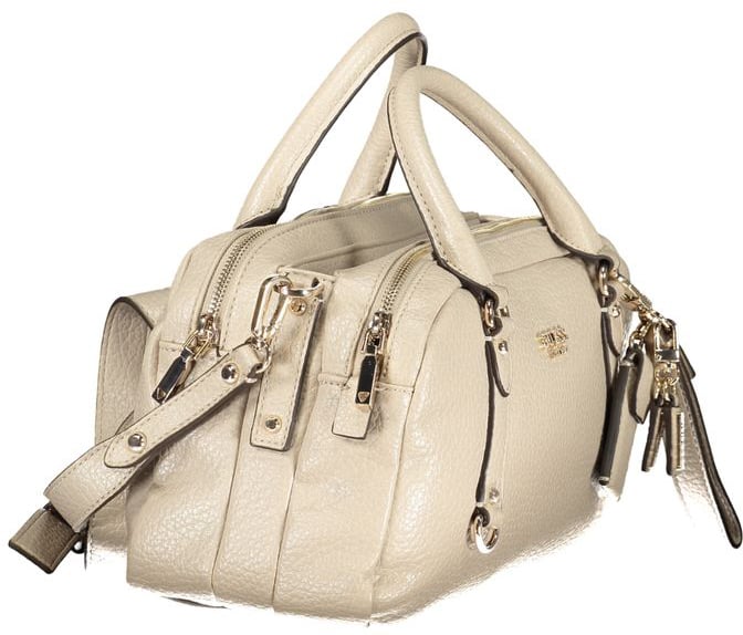 Guess Guess Jeans Beige Polyurethane Women's Handbag Beige