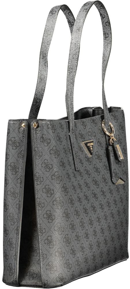 Guess Guess Jeans "Nero Poliuretano Women's Handbag" Zwart