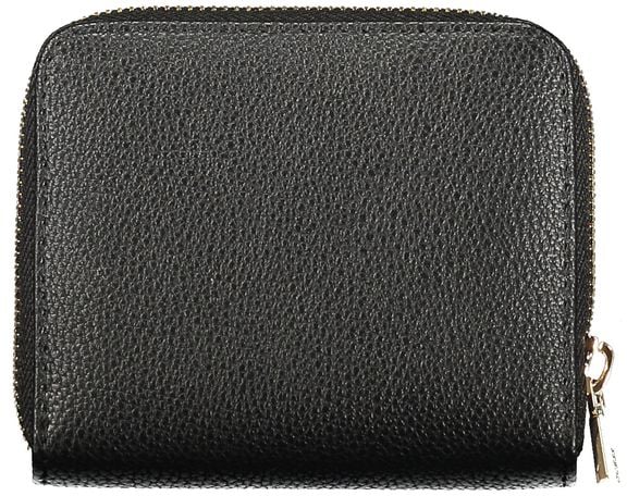 Guess Jeans Nero Poliuretano Women Wallet Zwart