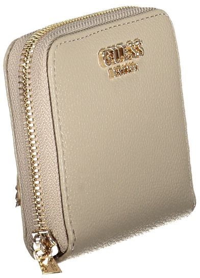 Guess Guess Jeans Beige Polyurethane Women Wallet Beige