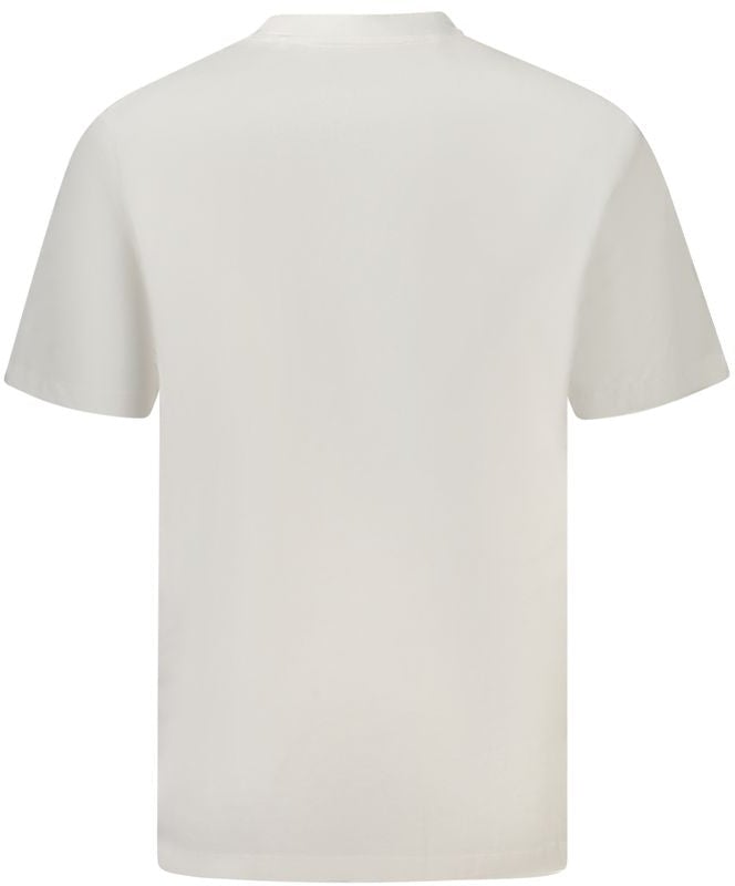 Guess Jeans Bianco Organic Cotton Men's T-Shirt Zwart