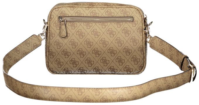 Guess Guess Jeans Beige Polyurethane Women Handbag Beige