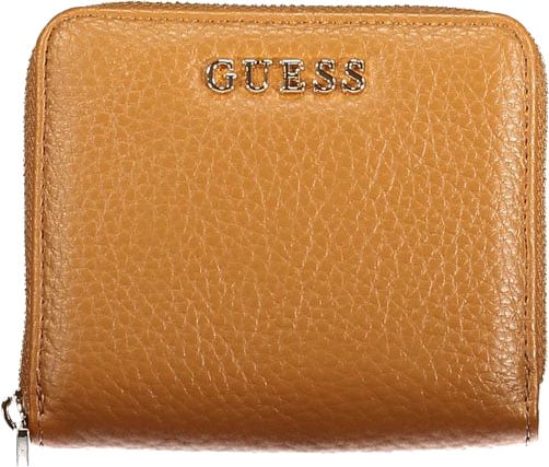 Guess Jeans Marrone Poliuretano Female Wallet Bruin