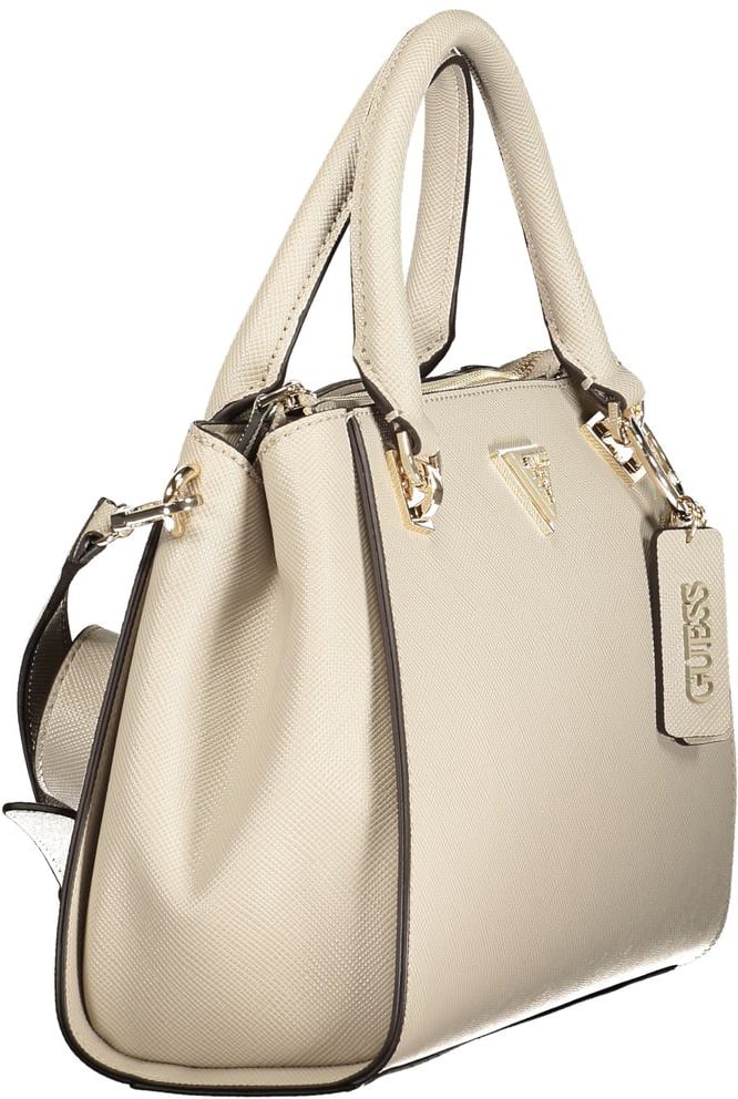 Guess Guess Jeans Beige Polyurethane Women Handbag Beige